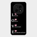 Love Glass Case Cover For Oppo F29 Pro 5G