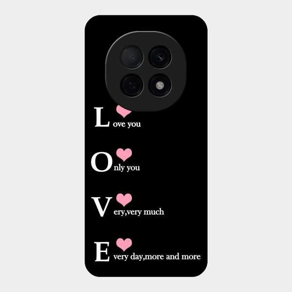 Love Glass Case Cover For Oppo F29 Pro 5G