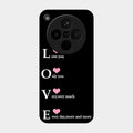 Love Glass Case Cover For Oppo Find X8 5G