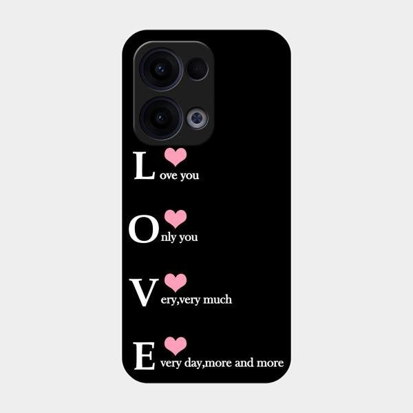 Love Glass Case Cover For Oppo Reno 13 5G