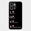 Love Glass Case Cover For Oppo Reno 14 Pro 5G