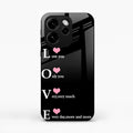 Love Glass Case Cover For Oppo Reno 15 Pro 5G