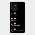 Love Glass Case Cover For Oppo Reno 7 5G