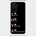 Love Glass Case Cover For Poco C71