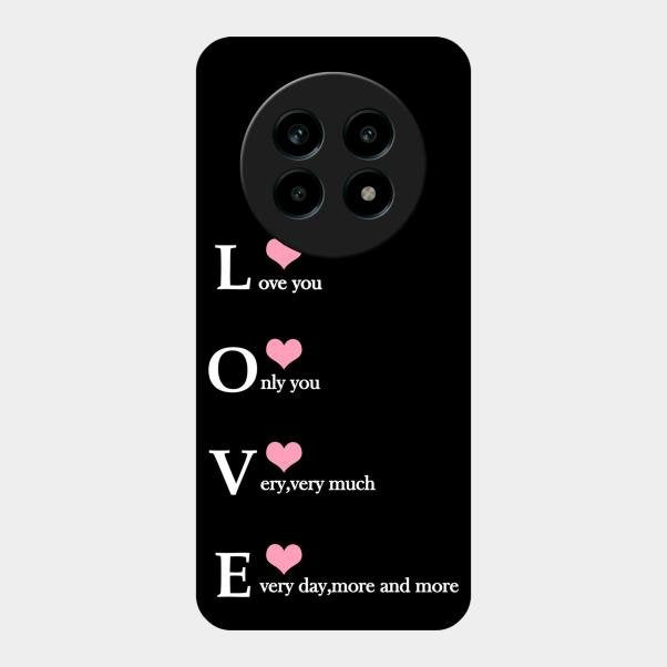 Love Glass Case Cover For Realme 13 Pro Plus 5G