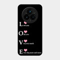Love Glass Case Cover For Realme 14 Pro 5G