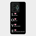 Love Glass Case Cover For Realme 15 5G