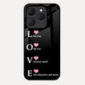 Love Glass Case Cover For Realme 15T 5G