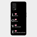 Love Glass Case Cover For Realme 7 Pro