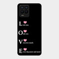 Love Glass Case Cover For Realme 8 Pro