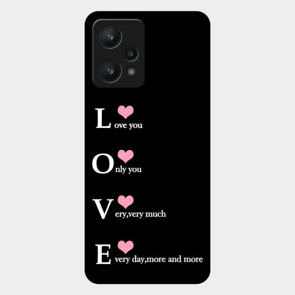 Love Glass Case Cover For Realme 9 Pro 5G