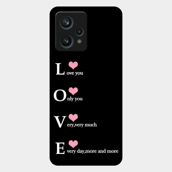 Love Glass Case Cover For Realme 9 Pro Plus 5G
