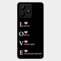 Love Glass Case Cover For Realme C53