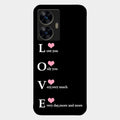 Love Glass Case Cover For Realme C55