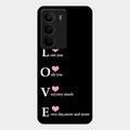 Love Glass Case Cover For Realme C75 5G