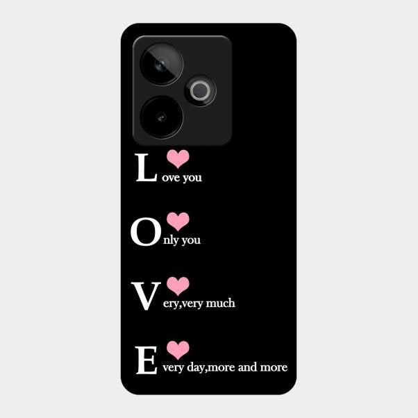 Love Glass Case Cover For Realme Gt 7 5G