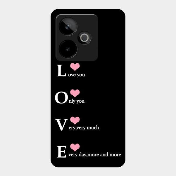 Love Glass Case Cover For Realme Gt 7T 5G