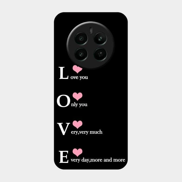 Love Glass Case Cover For Realme Narzo 70 Pro 5G
