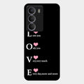 Love Glass Case Cover For Realme P3 Lite 5G