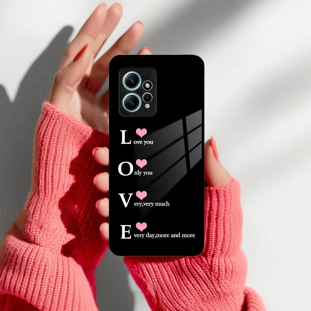 Love Glass Case Cover For Redmi/Xiaomi - ShopOnCliQ