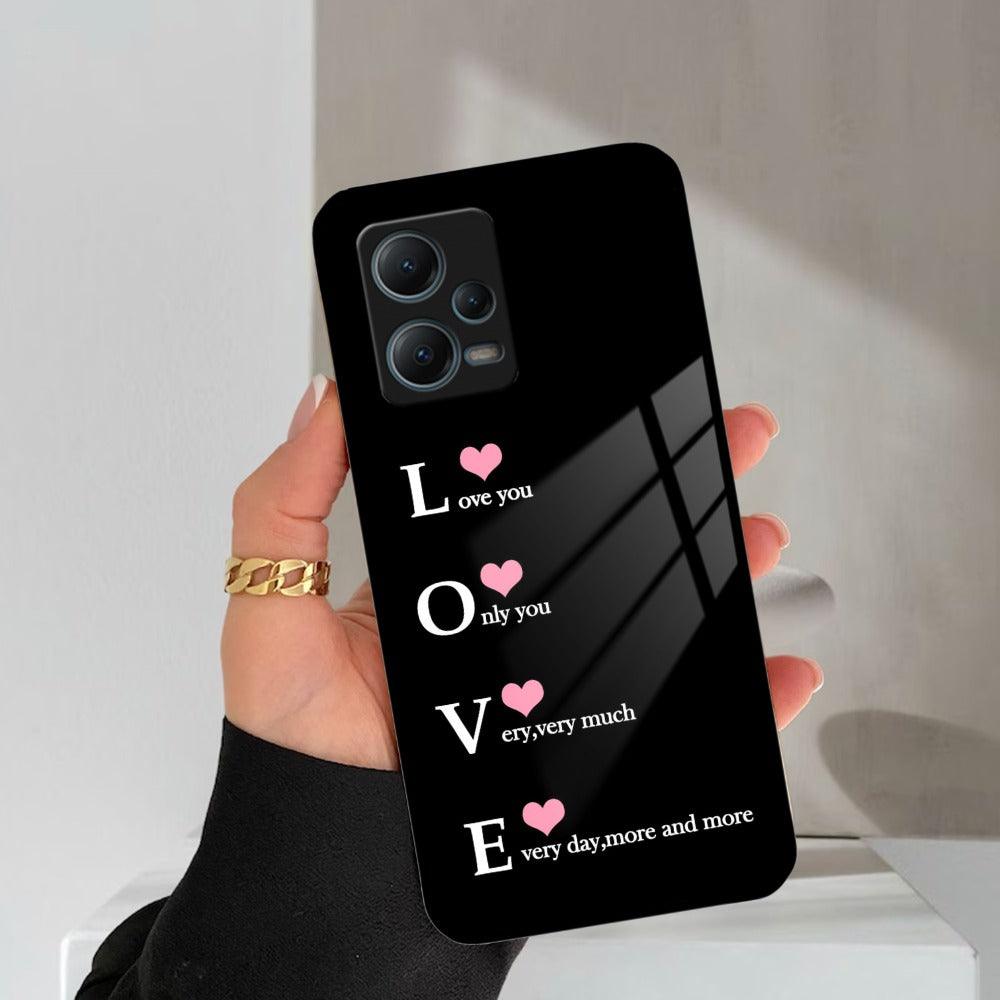 Love Glass Case Cover For Redmi/Xiaomi - ShopOnCliQ