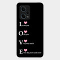 Love Glass Case Cover For Redmi Note 12 Pro 5G