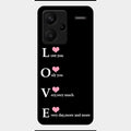 Love Glass Case Cover For Redmi Note 13 Pro Plus 5G
