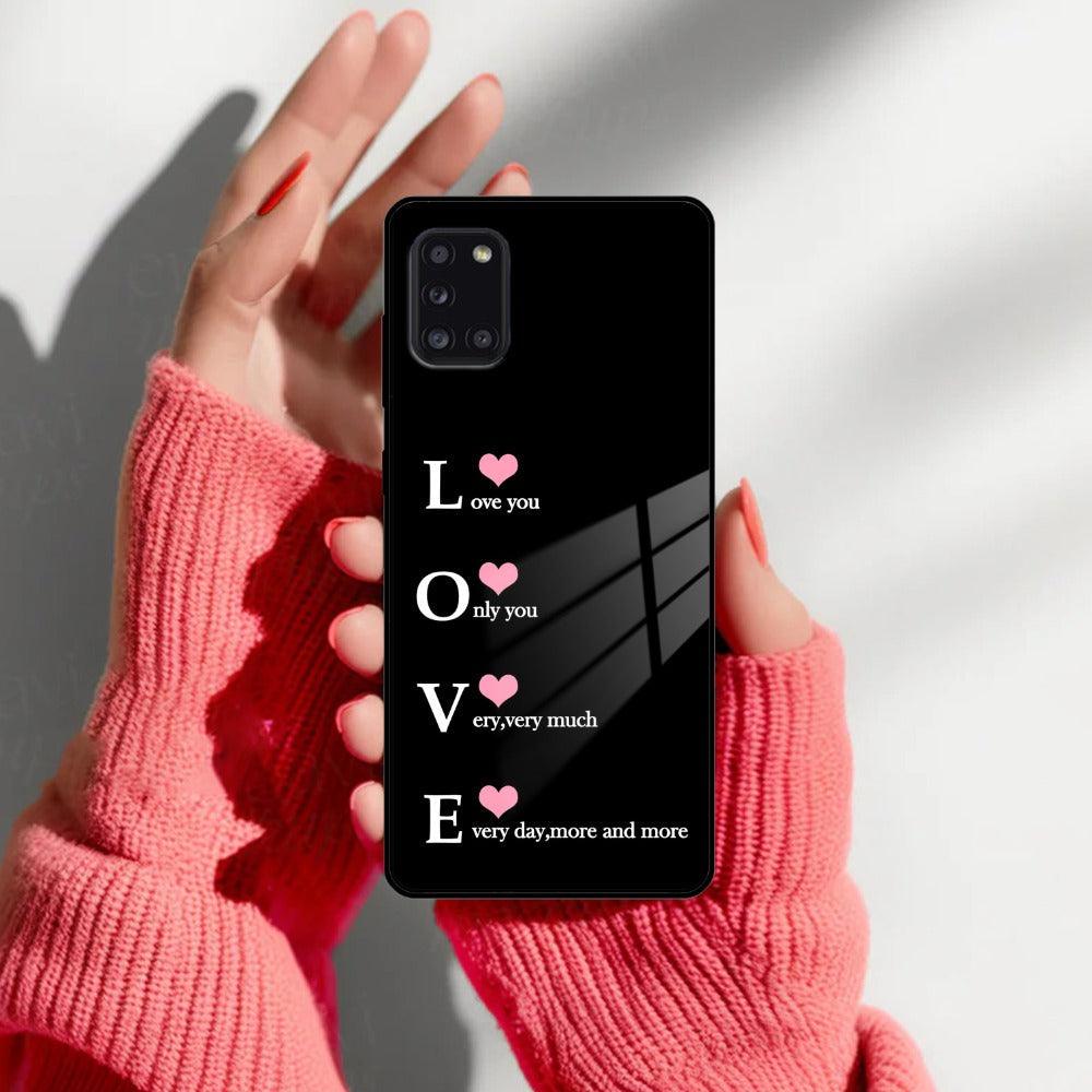 Love Glass Case Cover For Samsung - ShopOnCliQ