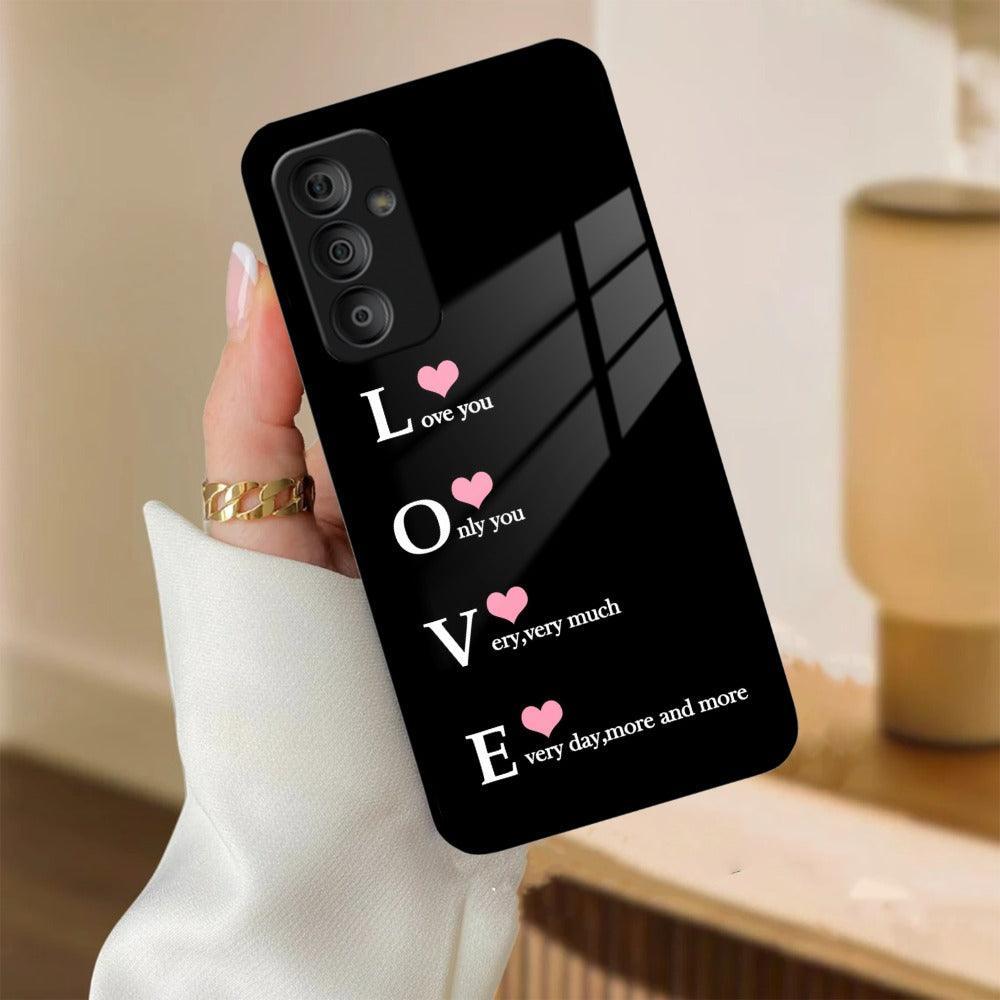 Love Glass Case Cover For Samsung - ShopOnCliQ
