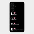 Love Glass Case Cover For Samsung Galaxy A26 5G