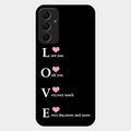Love Glass Case Cover For Samsung Galaxy A34 5G