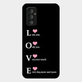 Love Glass Case Cover For Samsung Galaxy F23 5G