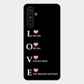 Love Glass Case Cover For Samsung Galaxy F54 5G