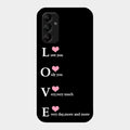 Love Glass Case Cover For Samsung Galaxy M14 5G
