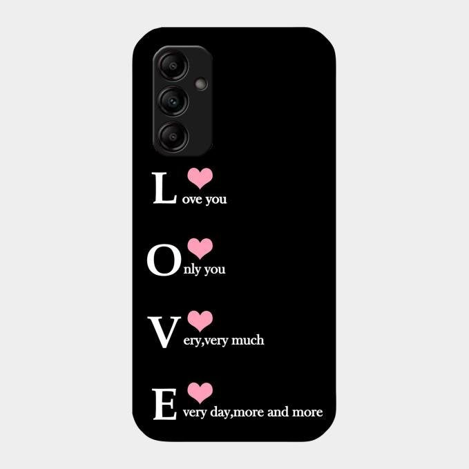 Love Glass Case Cover For Samsung Galaxy M14 5G