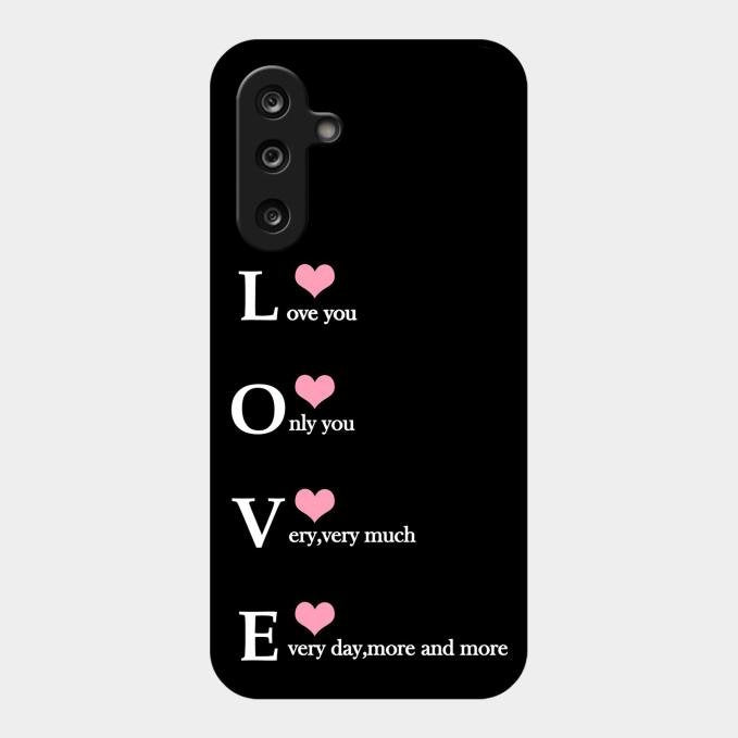Love Glass Case Cover For Samsung Galaxy M16 5G