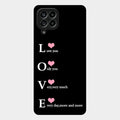 Love Glass Case Cover For Samsung Galaxy M53 5G