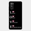Love Glass Case Cover For Samsung Galaxy S20 Fe 5G