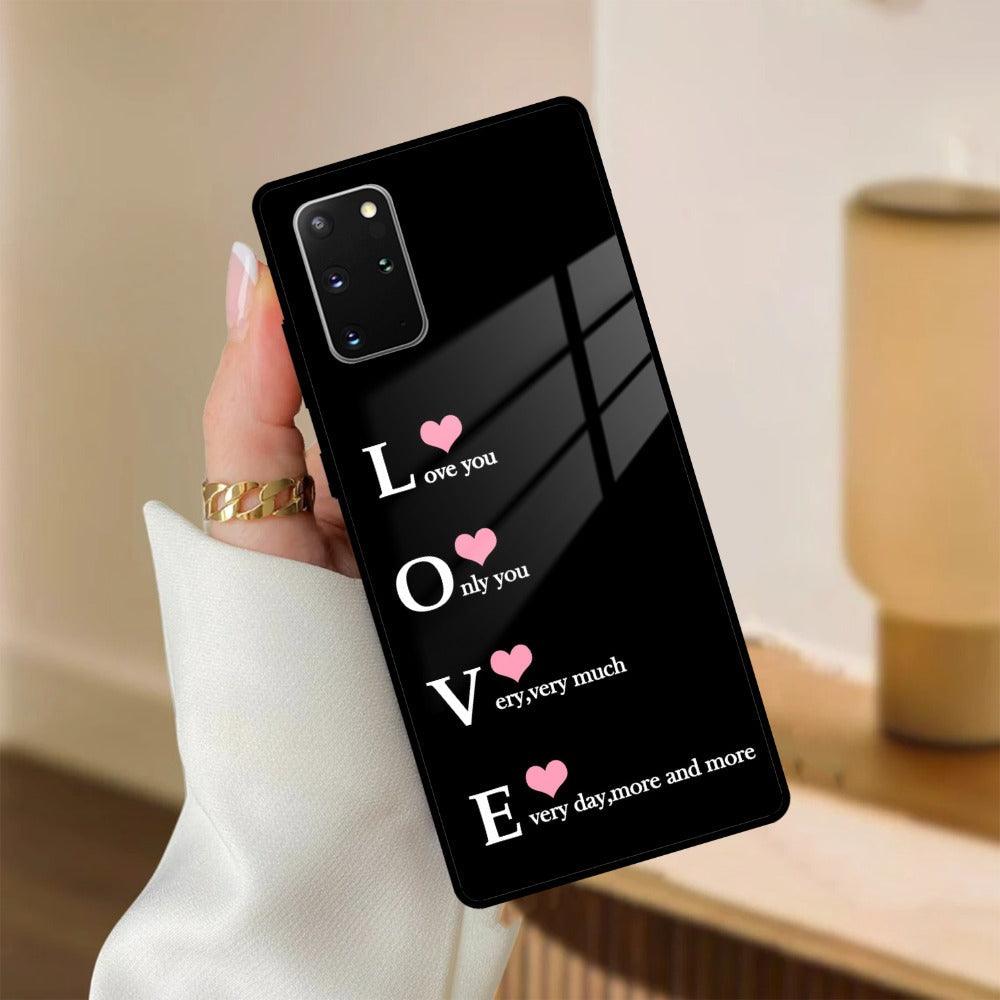 Love Glass Case Cover For Samsung - ShopOnCliQ