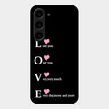 Love Glass Case Cover For Samsung Galaxy S23 5G