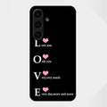 Love Glass Case Cover For Samsung Galaxy S25 FE 5G