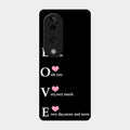 Love Glass Case Cover For Vivo T3 Ultra