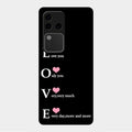 Love Glass Case Cover For Vivo V30 Pro 5G