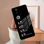 Love Glass Case Cover For iQOO - ShopOnCliQ