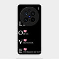 Love Glass Case Cover For Vivo X200 Pro 5G