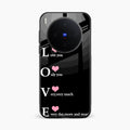 Love Glass Case Cover For Vivo X300 5G