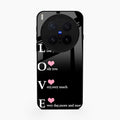 Love Glass Case Cover For Vivo X300 Pro 5G