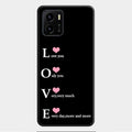 Love Glass Case Cover For Vivo Y01