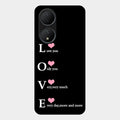 Love Glass Case Cover For Vivo Y100A 5G