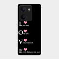 Love Glass Case Cover For Vivo Y200 Pro 5G